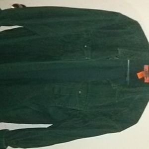 Forest green corduroy jacket